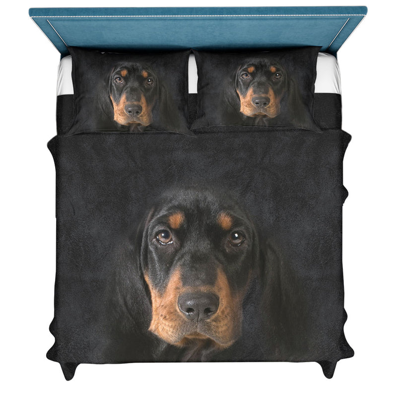 Black and Tan Coonhound Face Hair Sweater Sweater