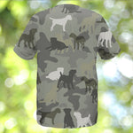 Border Terrier Camo T-Shirt