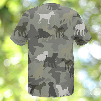 Border Terrier Camo T-Shirt