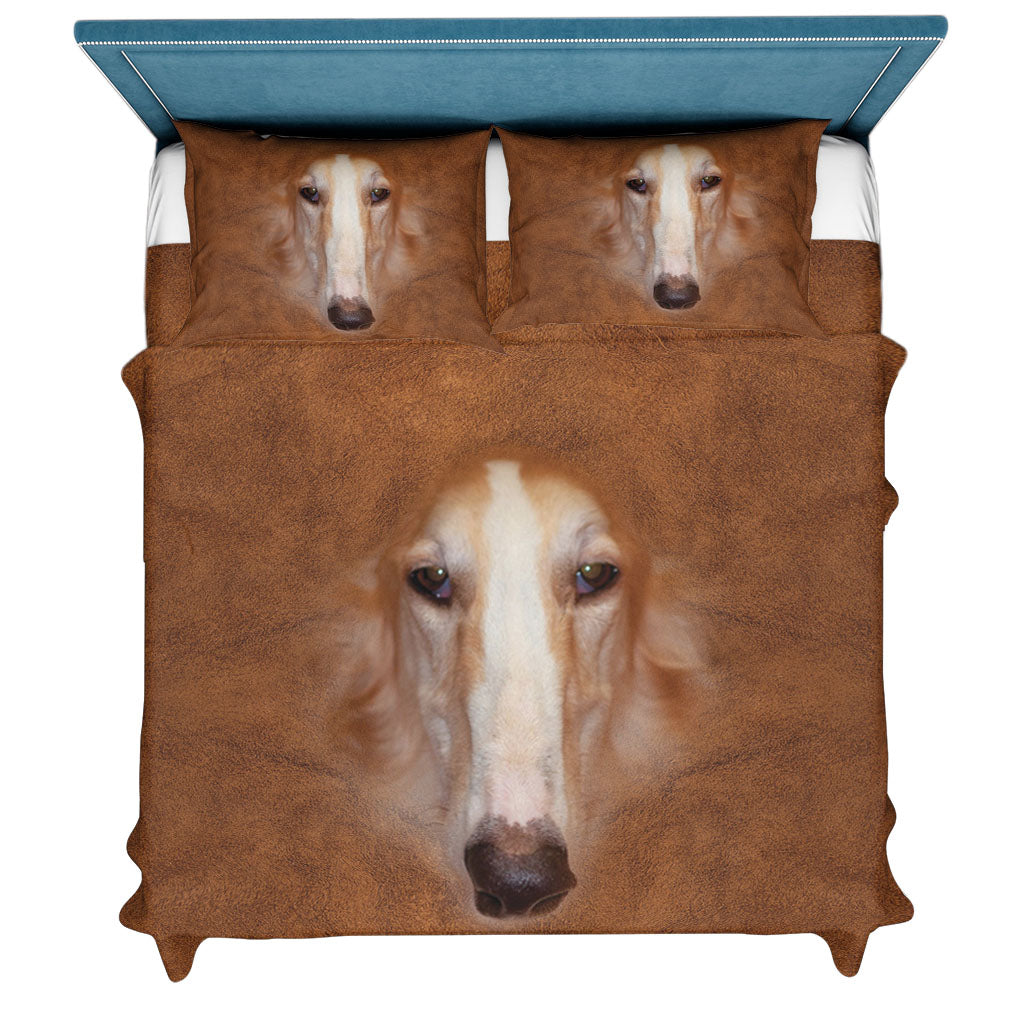 Borzoi Face Hair Sweater Sweater