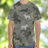 Boston Terrier Camo T-Shirt