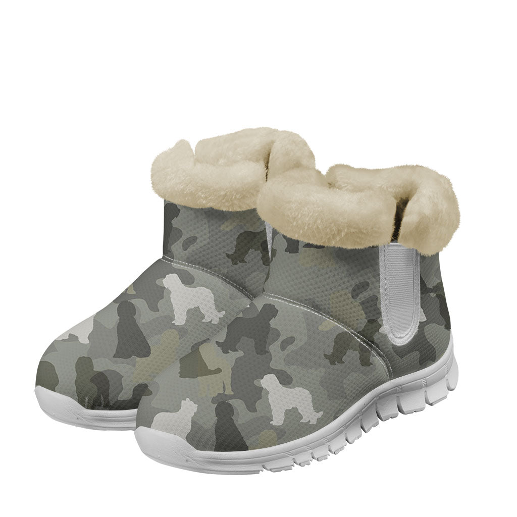 Briard Camo Snow Boots - Perfect For Winter