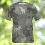 Bull Terrier Camo T-Shirt