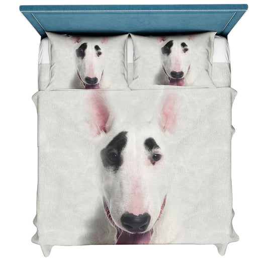 Bull Terrier Face Hair Sweater Sweater