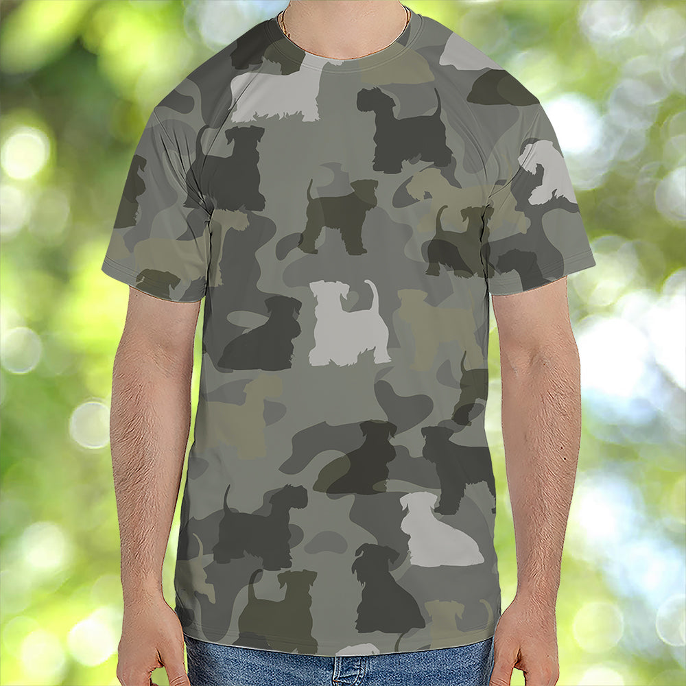 Cesky Terrier Camo T-Shirt