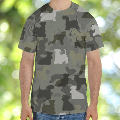 Cesky Terrier Camo T-Shirt