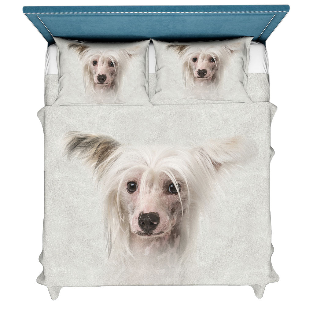 Chinese Crested Dog Face Hair Sweater Sweater