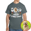 Christmas Dog Photo Shirt - We Woof You a Merry Christmas Design
