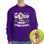 Christmas Dog Photo Shirt - We Woof You a Merry Christmas Design