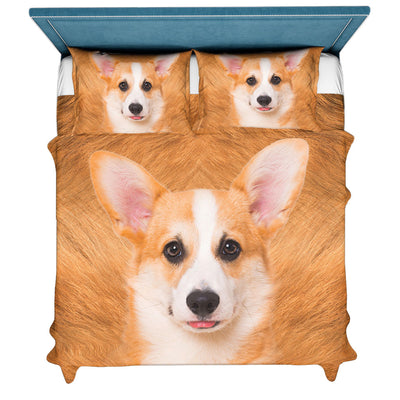 Corgi Face Hair Sweater Sweater