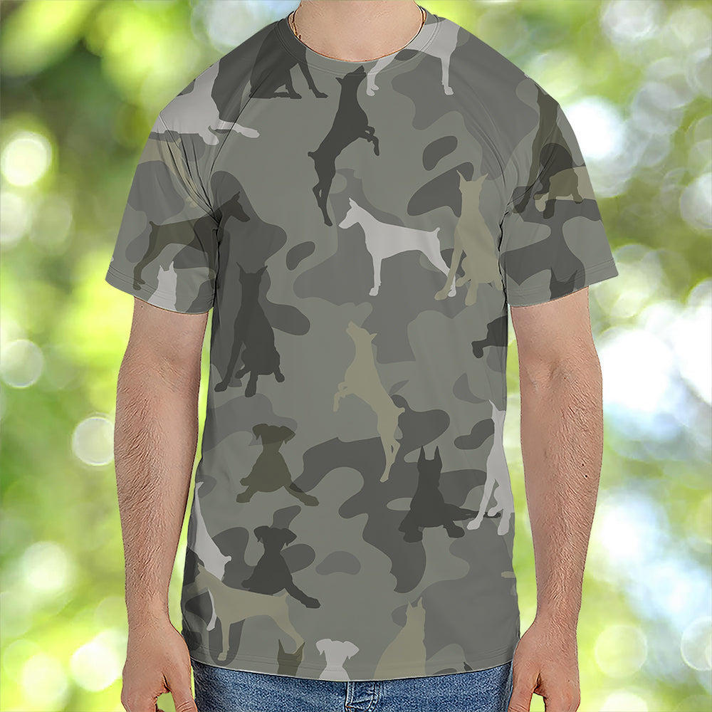 Doberman Pinscher Camo T-Shirt