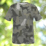 English Mastiff Camo T-Shirt