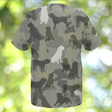 English Mastiff Camo T-Shirt