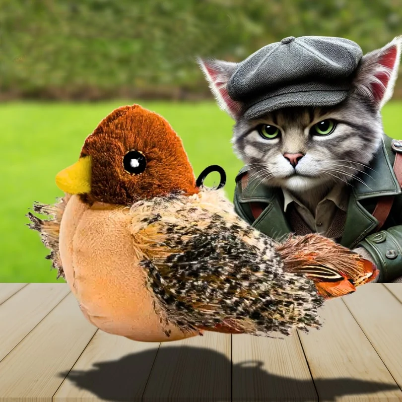 Flappy Perry | Interactive Cat Toy With Flapping Wings & Realistic Sounds