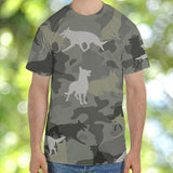German Shepherd Camo T-Shirt