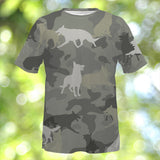 German Shepherd Camo T-Shirt