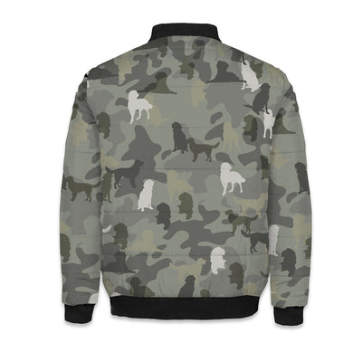 German Longhaired Pointer Camo Front