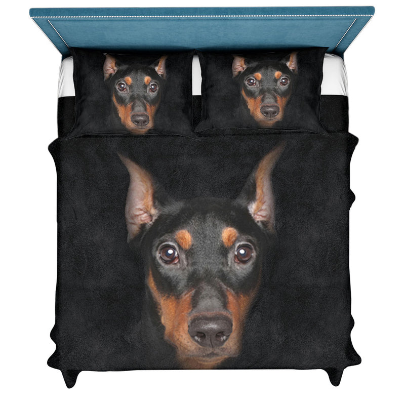 German Pinscher Bedding Set - Soft And Cozy Dog Lovers Gift