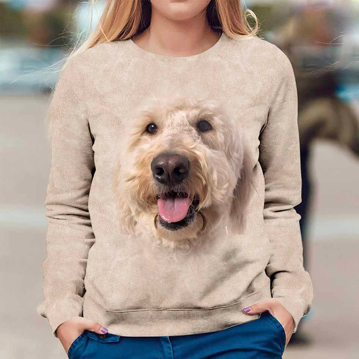 Goldendoodle - Face Hair - Premium Sweater