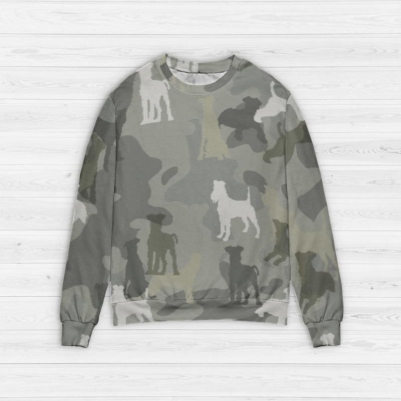 Irish Terrier - Camo - Premium Sweater
