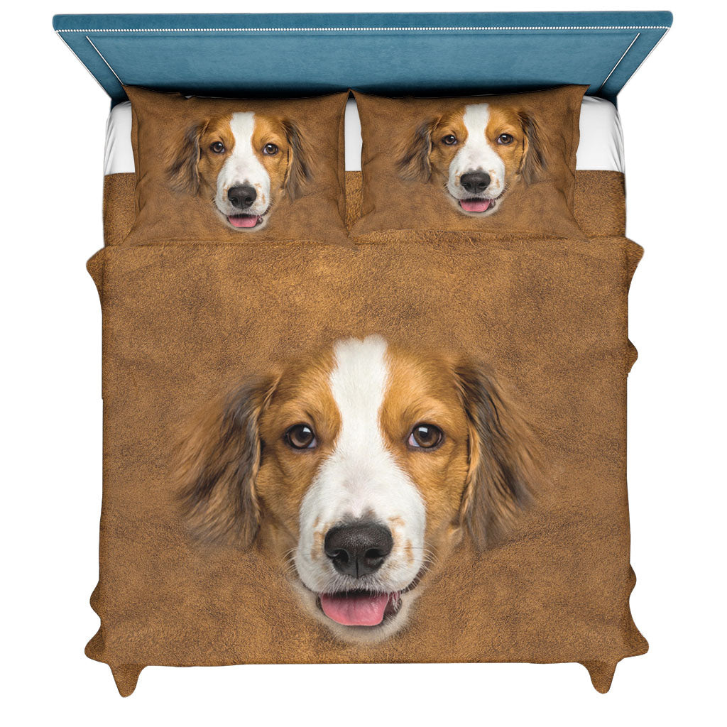 Kooikerhondje Bedding Set - Soft And Cozy Dog Lovers Gift