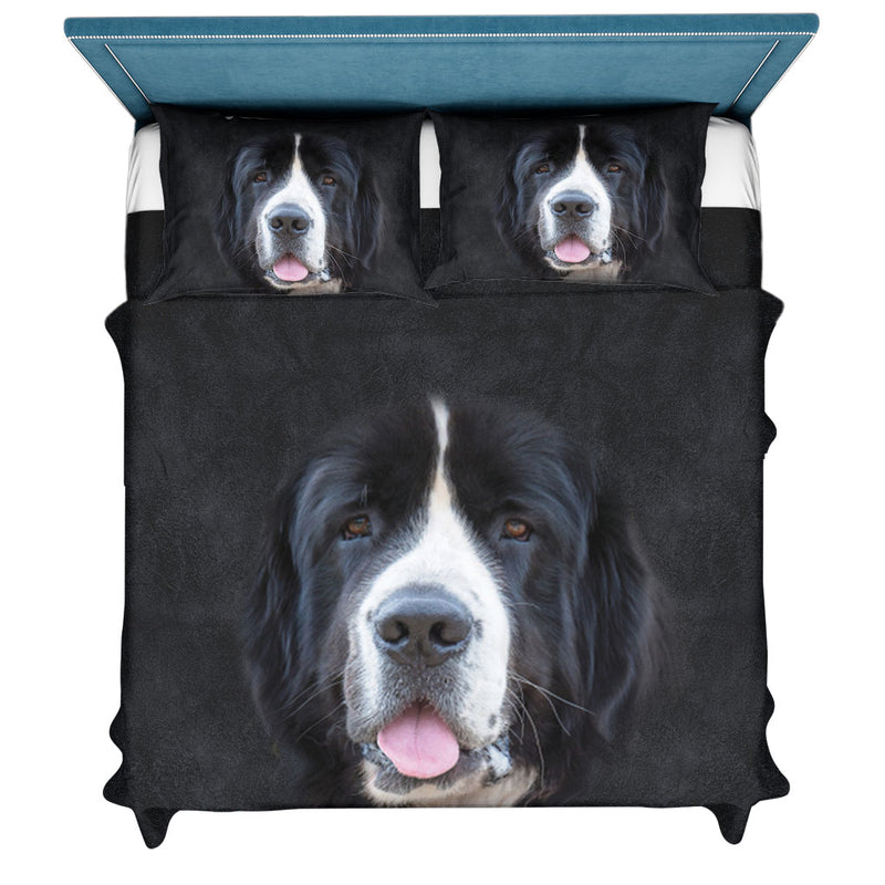 Landseer Bedding Set - Soft And Cozy Dog Lovers Gift