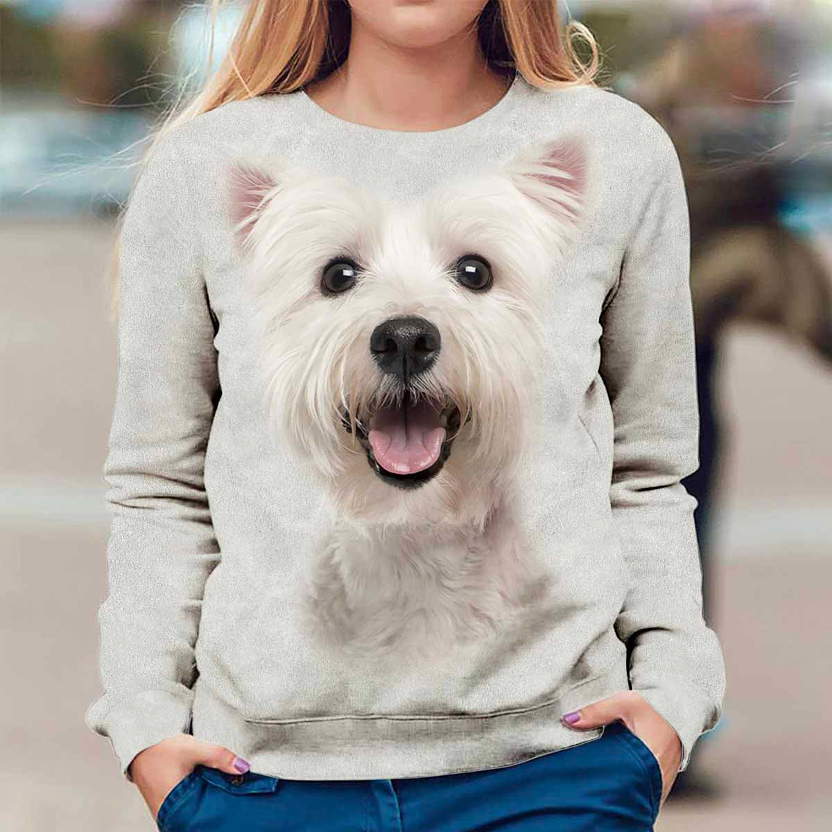 Maltese - Face Hair - Premium Sweater