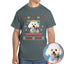 Merry Christmas Dog Photo Shirt - We Woof You Holiday Pet Gift - mau 2