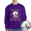 Merry Christmas Dog Photo Shirt - We Woof You Holiday Pet Gift - mau 2