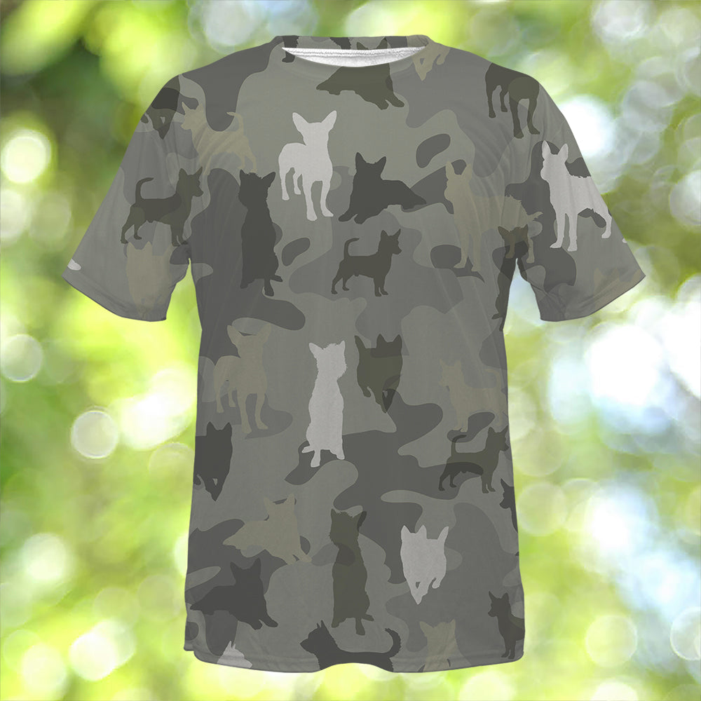 Portuguese Podengo Camo T-Shirt