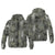 Portuguese Podengo Camouflage Windbreaker - Camo Dog Hooded Jacket