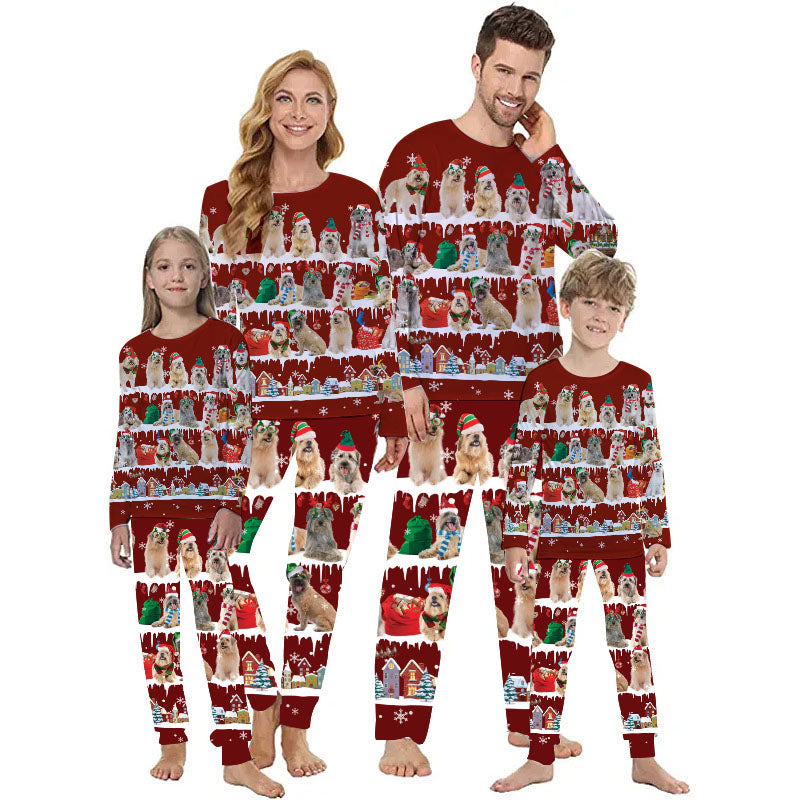 Family Christmas Pajamas Set - Pyrenean Shepherd Pajamas For Adult/Kid