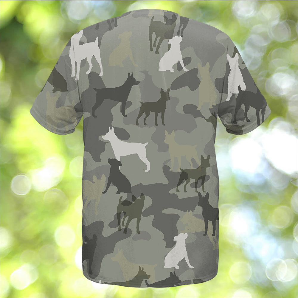 Rat Terrier Camo T-Shirt