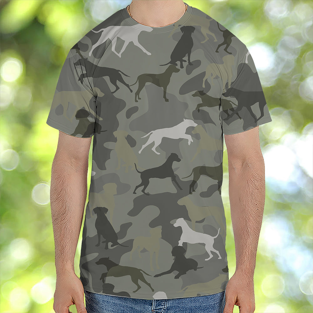 Rhodesian Ridgeback Camo T-Shirt