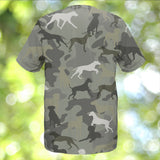 Rhodesian Ridgeback Camo T-Shirt