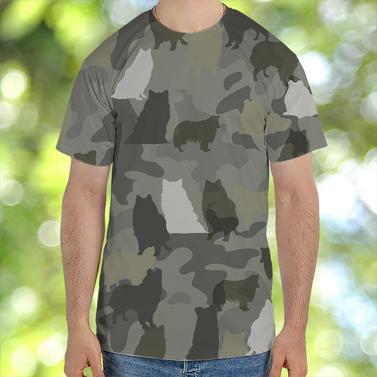 Rough Collie Camo T-Shirt