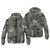 Russkiy Toy Camouflage Windbreaker - Camo Dog Print Hooded Jacket