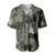 Schapendoes Camouflage Baseball Jersey - Camo Pattern Dog Shirt