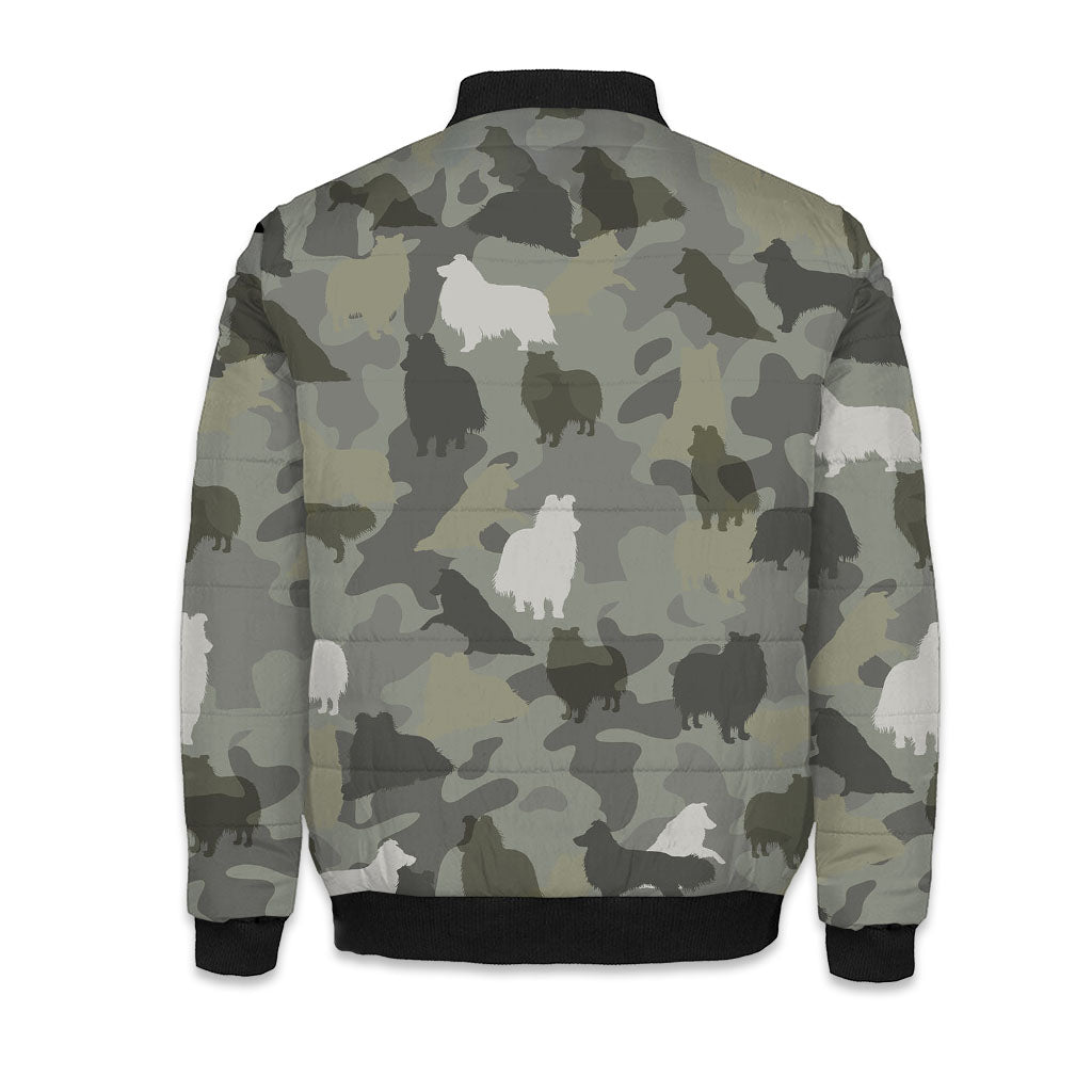 Shetland Sheepdog Camo Front