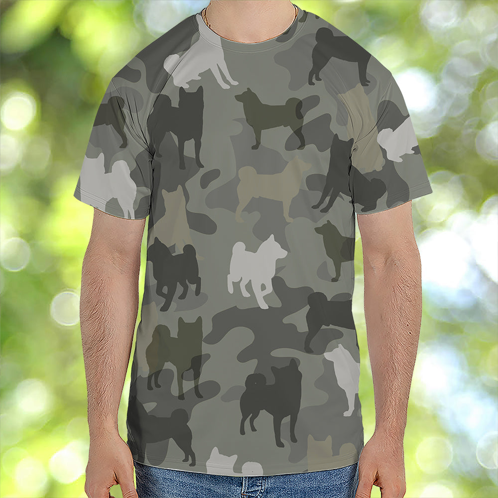 Shiba Inu Camo T-Shirt