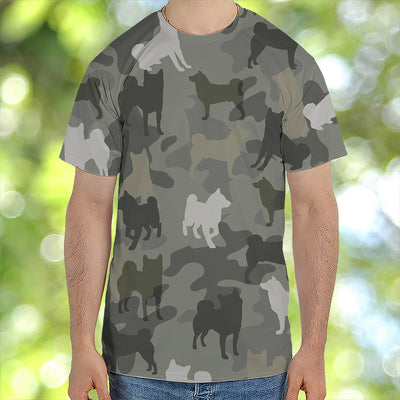 Shiba Inu Camo T-Shirt