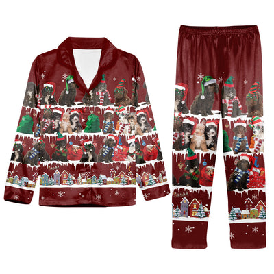 Sproodle Snow Christmas Back