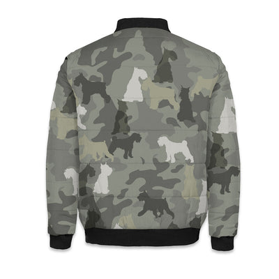 Standard Schnauzer Camo Front