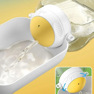 Travel Dog Water Bottle | Food Container, Leak-Proof