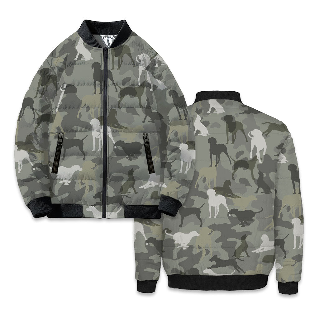 Weimaraner Camo Front