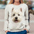 West Highland White Terrier - Face Hair - Premium Sweater