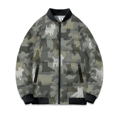 West Highland White Terrier Camo Front