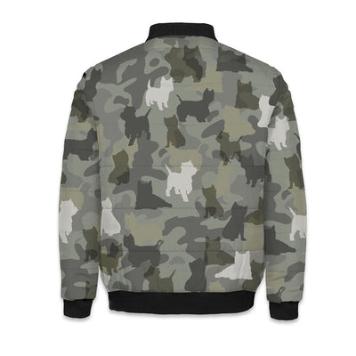 West Highland White Terrier Camo Front