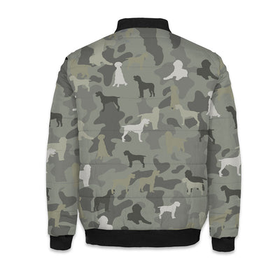 Wirehaired Pointing Griffon Camo Front