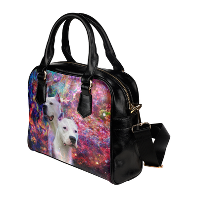 Dogo Argentino Yin Yang Shoulder Handbag